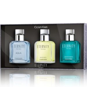 Calvin Klein Eternity for Men Trio Set - Green, Blue, Teal